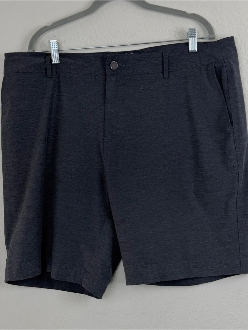 FAHERTY Men’s All Day Shorts 9” | 38 | Dark Grey